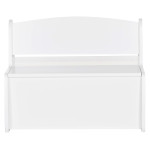 ΠΑΓΚΑΚΙ ΠΑΙΔΙΚΟ ΜΕ ΑΠΟΘ.ΧΩΡΟ RICKI HM18342.03 MDF & ΚΟΝΤΡΑΠΛΑΚΕ ΛΕΥΚΟ 63x43x47Υεκ