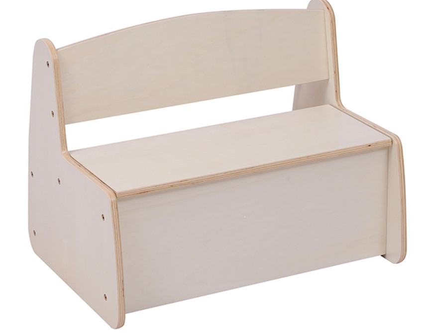 ΠΑΓΚΑΚΙ ΠΑΙΔΙΚΟ ΜΕ ΑΠΟΘ.ΧΩΡΟ RICKI HM18342.01 MDF & ΚΟΝΤΡΑΠΛΑΚΕ ΦΥΣΙΚΟ 63x43x47Υεκ
