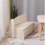 ΠΑΓΚΑΚΙ ΠΑΙΔΙΚΟ ΜΕ ΑΠΟΘ.ΧΩΡΟ RICKI HM18342.01 MDF & ΚΟΝΤΡΑΠΛΑΚΕ ΦΥΣΙΚΟ 63x43x47Υεκ