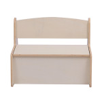 ΠΑΓΚΑΚΙ ΠΑΙΔΙΚΟ ΜΕ ΑΠΟΘ.ΧΩΡΟ RICKI HM18342.01 MDF & ΚΟΝΤΡΑΠΛΑΚΕ ΦΥΣΙΚΟ 63x43x47Υεκ