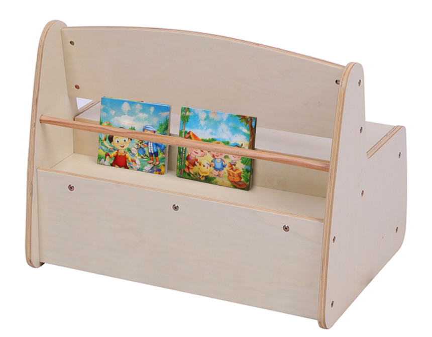 ΠΑΓΚΑΚΙ ΠΑΙΔΙΚΟ ΜΕ ΑΠΟΘ.ΧΩΡΟ RICKI HM18342.01 MDF & ΚΟΝΤΡΑΠΛΑΚΕ ΦΥΣΙΚΟ 63x43x47Υεκ