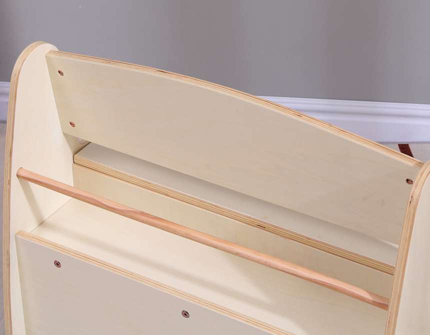 ΠΑΓΚΑΚΙ ΠΑΙΔΙΚΟ ΜΕ ΑΠΟΘ.ΧΩΡΟ RICKI HM18342.01 MDF & ΚΟΝΤΡΑΠΛΑΚΕ ΦΥΣΙΚΟ 63x43x47Υεκ