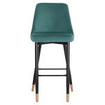 ΣΚΑΜΠΟ ΜΠΑΡ SERENITY HM8519.03 ΒΕΛΟΥΔΟ ΚΥΠΑΡΙΣΣΙ ΜΕ ΜΕΤΑΛΛΙΚΟ ΣΚΕΛΕΤΟ 51Χ57Χ110Υ εκ.