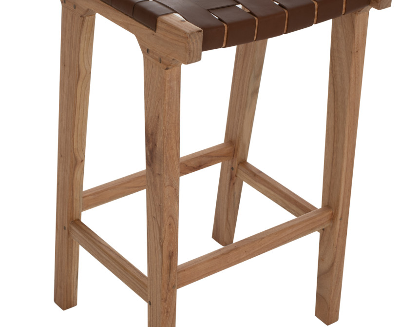 ΣΚΑΜΠΟ ΜΠΑΡ ΜΑΣΙΦ ΞΥΛΟ ΤEAK ΦΥΣΙΚΟ HM9382.01 40X35X65YΕΚ.