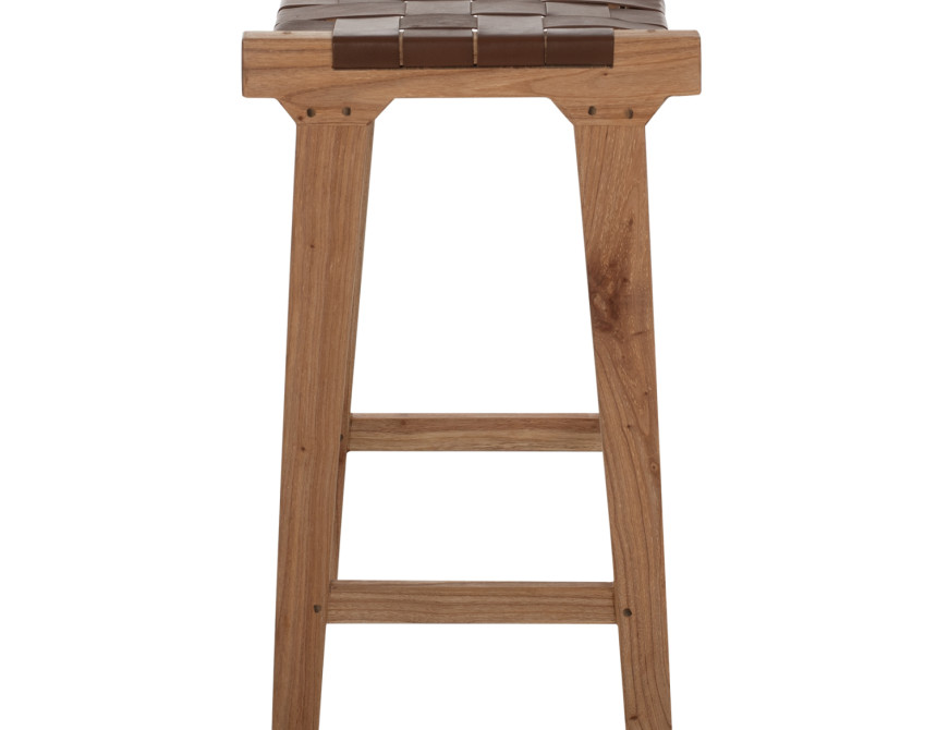 ΣΚΑΜΠΟ ΜΠΑΡ ΜΑΣΙΦ ΞΥΛΟ ΤEAK ΦΥΣΙΚΟ HM9382.01 40X35X65YΕΚ.