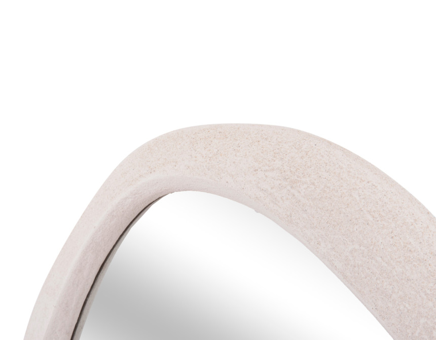 ΚΑΘΡΕΠΤΗΣ ΤΟΙΧΟΥ ΟΒΑΛ ΣΕΙΡΑ SANTORINI HM4513 MDF ΣΕ ΥΠΟΛΕΥΚΟ 90x3,2x60Υεκ