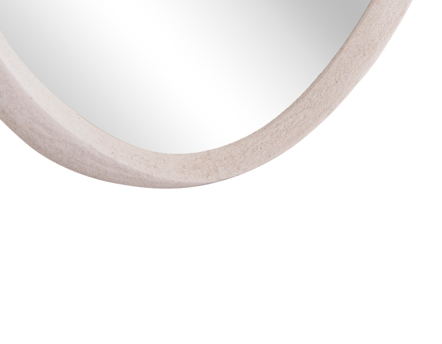 ΚΑΘΡΕΠΤΗΣ ΤΟΙΧΟΥ ΟΒΑΛ ΣΕΙΡΑ SANTORINI HM4513 MDF ΣΕ ΥΠΟΛΕΥΚΟ 90x3,2x60Υεκ