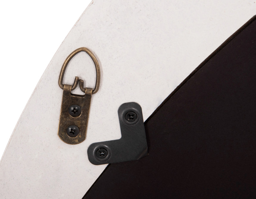 ΚΑΘΡΕΠΤΗΣ ΤΟΙΧΟΥ ΟΒΑΛ ΣΕΙΡΑ SANTORINI HM4513 MDF ΣΕ ΥΠΟΛΕΥΚΟ 90x3,2x60Υεκ