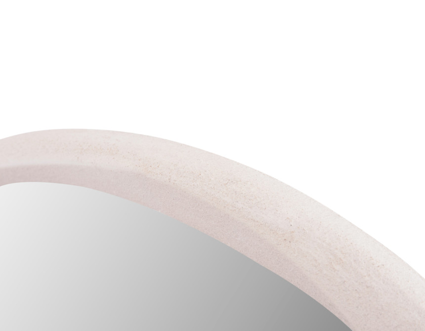 ΚΑΘΡΕΠΤΗΣ ΤΟΙΧΟΥ ΟΒΑΛ ΣΕΙΡΑ SANTORINI HM4514 MDF ΣΕ ΥΠΟΛΕΥΚΟ 48x3,2x60Υεκ