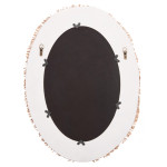 ΚΑΘΡΕΠΤΗΣ ΤΟΙΧΟΥ ΣΕΙΡΑ SANTORINI HM4528 MDF ΥΠΟΛΕΥΚΟ-ΔΙΑΚΟΣΜΗΣΗ ΣΕ ΜΠΕΖ 60x2x80Υεκ.