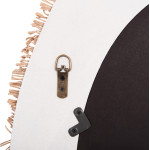 ΚΑΘΡΕΠΤΗΣ ΤΟΙΧΟΥ ΣΕΙΡΑ SANTORINI HM4528 MDF ΥΠΟΛΕΥΚΟ-ΔΙΑΚΟΣΜΗΣΗ ΣΕ ΜΠΕΖ 60x2x80Υεκ.