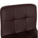 ΣΚΑΜΠΟ ΜΠΑΡ ΠΕΡΙΣΤΡΕΦΟΜΕΝΟ DIANA HM202.23 ΚΑΦΕ PU--ΜΕΤΑΛΛΟ ΧΡΩΜΙΟ 44x52x109Υεκ.