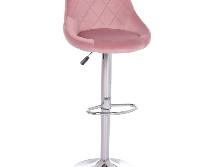 ΣΚΑΜΠΟ ΜΠΑΡ ROSE HM204.42 ΜΕ ΑΜΟΡΤΙΣΕΡ ΧΡΩΜΙΟΥ & ΣΑΠΙΟ ΜΗΛΟ ΒΕΛΟΥΔΟ 48x45x105Υεκ.