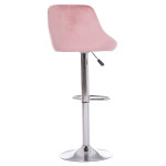 ΣΚΑΜΠΟ ΜΠΑΡ ROSE HM204.42 ΜΕ ΑΜΟΡΤΙΣΕΡ ΧΡΩΜΙΟΥ & ΣΑΠΙΟ ΜΗΛΟ ΒΕΛΟΥΔΟ 48x45x105Υεκ.