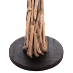 ΔΙΑΚΟΣΜΗΤΙΚΟ ΦΩΤΙΣΤΙΚΟ ΔΑΠΕΔΟΥ ALTAR HM4433 DRIFTWOOD--ΛΕΥΚΟ PVC Φ45x142Υεκ.