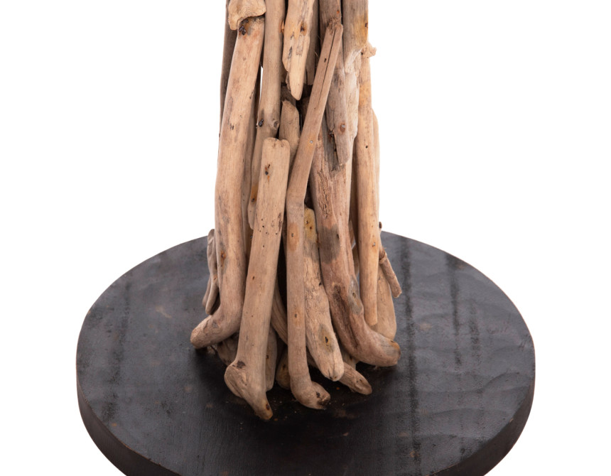ΔΙΑΚΟΣΜΗΤΙΚΟ ΦΩΤΙΣΤΙΚΟ ΔΑΠΕΔΟΥ ALTAR HM4433 DRIFTWOOD--ΛΕΥΚΟ PVC Φ45x142Υεκ.