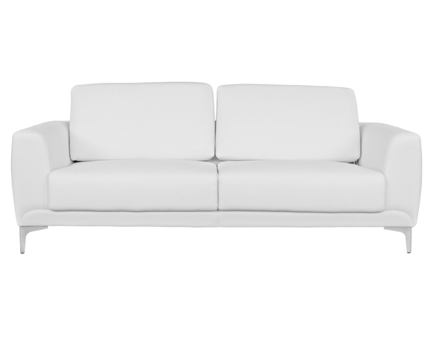 ΚΑΝΑΠΕΣ 3ΘΕΣΙΟΣ KENZIE HM3121.32 ΜΕ ΛΕΥΚΟ PU 190x81x81 εκ.