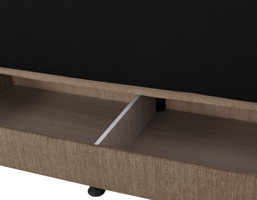 ΚΑΝΑΠΕΣ ΚΡΕΒΑΤΙ ANDRI ΤΡΙΘΕΣΙΟΣ ΚΑΦΕ HM3239.02 180x72x77Υ εκ.