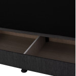 ΚΑΝΑΠΕΣ ΚΡΕΒΑΤΙ ΤΡΙΘΕΣΙΟΣ ΓΚΡΙ HM3239.03 180x72x77 εκ.