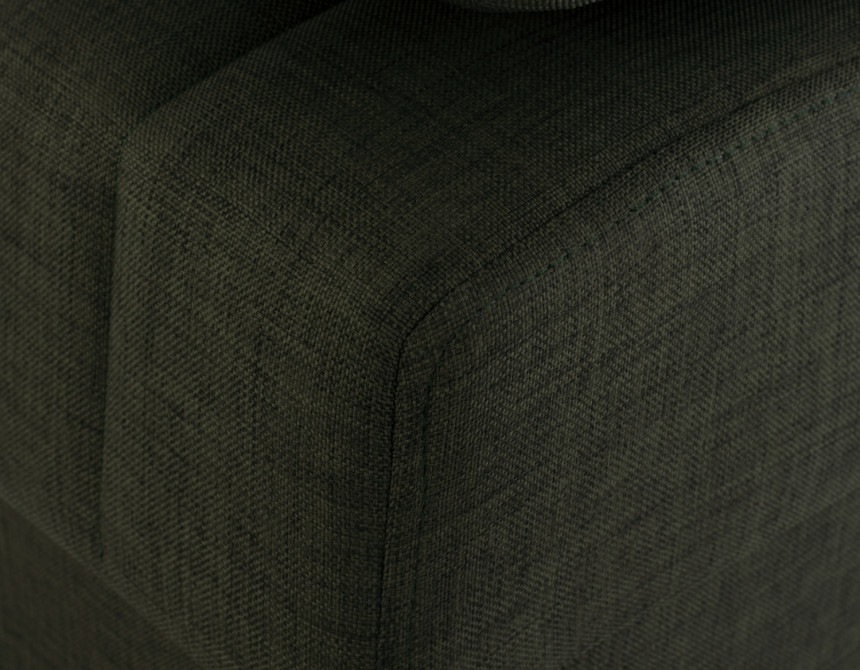 ΚΑΝΑΠΕΣ ΚΡΕΒΑΤΙ ANDRI ΤΡΙΘΕΣΙΟΣ DARK OLIVE HM3239.05 180x72x77 εκ.