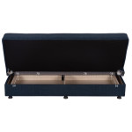 ΚΑΝΑΠΕΣ ΚΡΕΒΑΤΙ ANDRI ΤΡΙΘΕΣΙΟΣ ΜΠΛΕ HM3239.07 180x72x77Y εκ.