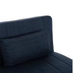ΚΑΝΑΠΕΣ ΚΡΕΒΑΤΙ ANDRI ΤΡΙΘΕΣΙΟΣ ΜΠΛΕ HM3239.07 180x72x77Y εκ.