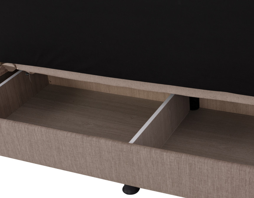 ΚΑΝΑΠΕΣ ΚΡΕΒΑΤΙ ANDRI ΤΡΙΘΕΣΙΟΣ ΜΠΕΖ HM3239.04 180x72x77Υ εκ.