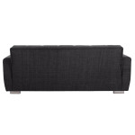 ΚΑΝΑΠΕΣ ΚΡΕΒΑΤΙ POLYA ΤΡΙΘΕΣΙΟΣ HM3240.03 ΓΚΡΙ 215x80x77Υ εκ.