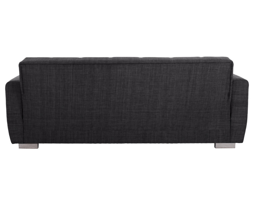ΚΑΝΑΠΕΣ ΚΡΕΒΑΤΙ POLYA ΤΡΙΘΕΣΙΟΣ HM3240.03 ΓΚΡΙ 215x80x77Υ εκ.