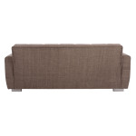 ΚΑΝΑΠΕΣ ΚΡΕΒΑΤΙ POLYA ΤΡΙΘΕΣΙΟΣ ΚΑΦΕ HM3240.02 215x80x77 εκ.