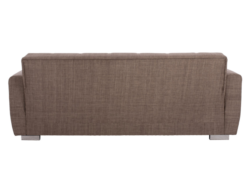 ΚΑΝΑΠΕΣ ΚΡΕΒΑΤΙ POLYA ΤΡΙΘΕΣΙΟΣ ΚΑΦΕ HM3240.02 215x80x77 εκ.