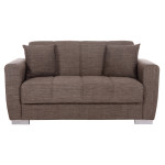 ΚΑΝΑΠΕΣ ΚΡΕΒΑΤΙ POLYA ΔΙΘΕΣΙΟΣ ΚΑΦΕ HM3241.02 150x84x88 εκ.