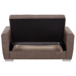 ΚΑΝΑΠΕΣ ΚΡΕΒΑΤΙ POLYA ΔΙΘΕΣΙΟΣ ΚΑΦΕ HM3241.02 150x84x88 εκ.