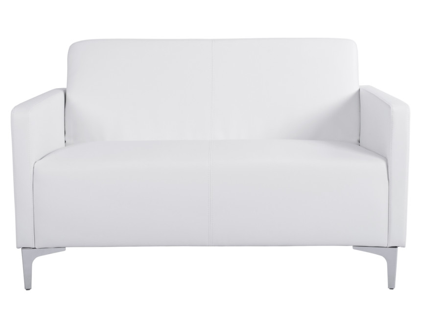 ΚΑΝΑΠΕΣ 2ΘΕΣΙΟΣ NELLIE HM3159.22 ΜΕ ΛΕΥΚΟ PU 113x71x71Υ εκ.