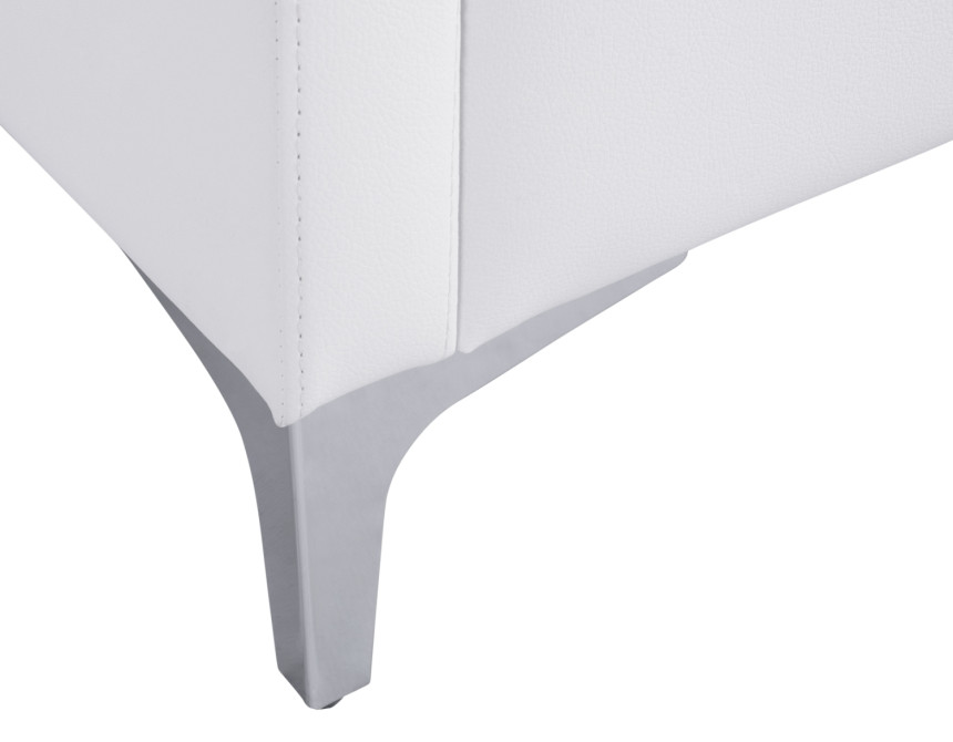 ΚΑΝΑΠΕΣ 2ΘΕΣΙΟΣ NELLIE HM3159.22 ΜΕ ΛΕΥΚΟ PU 113x71x71Υ εκ.