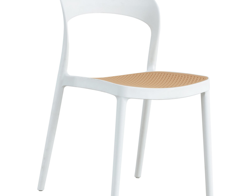 ΚΑΡΕΚΛΑ ΠΟΛΥΠΡΟΠΥΛΕΝΙΟΥ ΛΕΥΚΗ-ΜΠΕΖ CLEO HM5936.01 41x53x81Υ εκ.