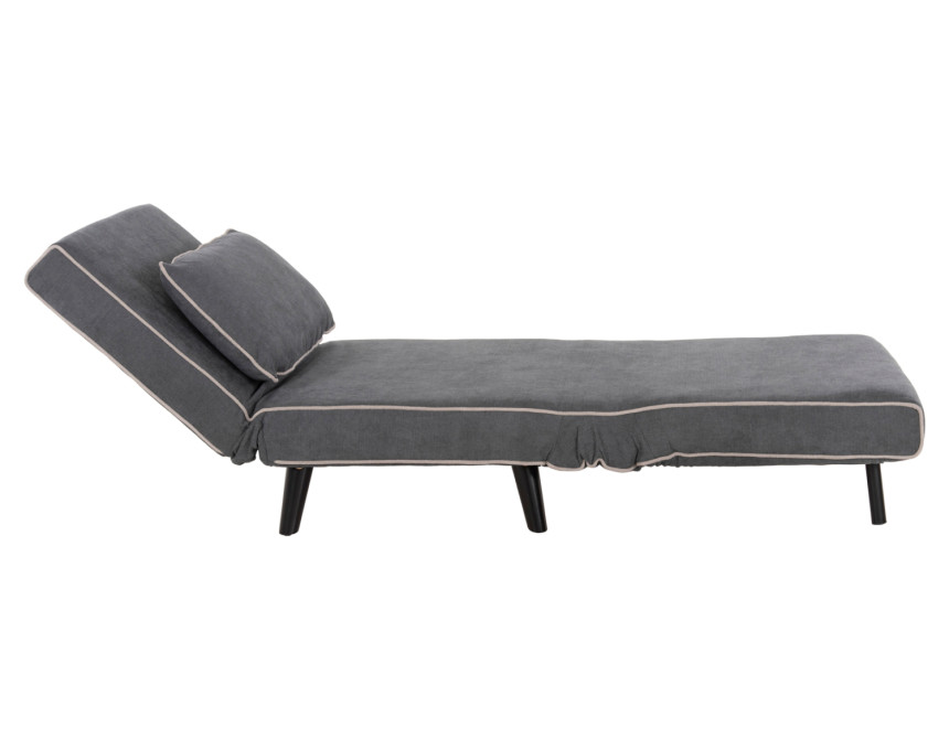 ΠΟΛΥΘΡΟΝΑ ΚΡΕΒΑΤΙ BRAXTON HM8425.10 ΣΚΟΥΡΟ ΓΚΡΙ ΥΦΑΣΜΑ 78x88x78Υεκ.