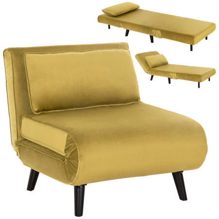 ΠΟΛΥΘΡΟΝΑ ΚΡΕΒΑΤΙ BRAXTON HM8425.23 ΒΕΛΟΥΔΟ ΛΑΔΙ 78x88x78Υεκ.