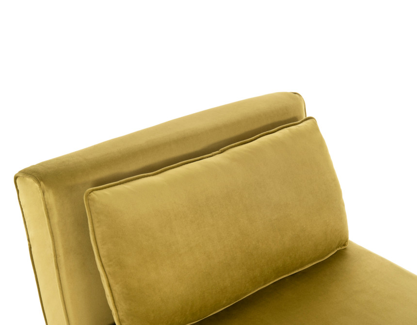 ΠΟΛΥΘΡΟΝΑ ΚΡΕΒΑΤΙ BRAXTON HM8425.23 ΒΕΛΟΥΔΟ ΛΑΔΙ 78x88x78Υεκ.