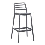 ΣΚΑΜΠΟ BAR ΠΟΛΥΠΡΟΠΥΛΕΝΙΟΥ SNOD HM6099.03 ΓΚΡΙ 37,2x50x101,5Υεκ.