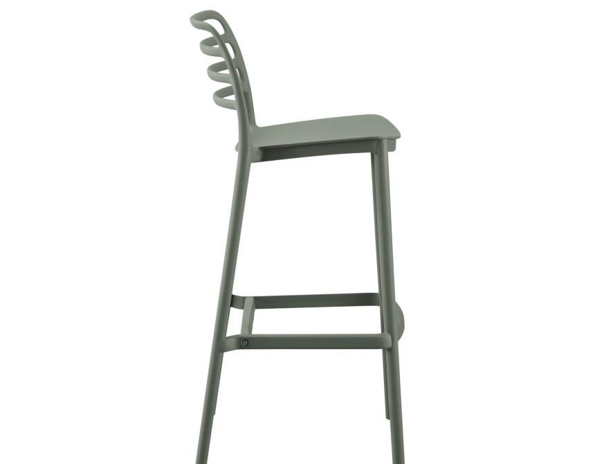 ΣΚΑΜΠΟ BAR ΠΟΛΥΠΡΟΠΥΛΕΝΙΟΥ SNOD HM6099.07 OLIVE GREEN 37,2x50x101,5Υεκ.
