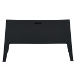 ΚΑΝΑΠΕΣ 2-ΘΕΣΙΟΣ ΠΟΛΥΠΡΟΠΥΛΕΝΙΟΥ SLEEK HM6366.02 ΧΡΩΜΑ ΜΑΥΡΟ 118x48,5x73Υεκ.
