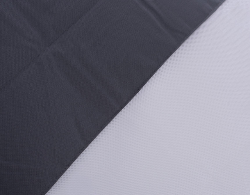 ΠΟΥΦ ANSHU HM5808.02 ΓΚΡΙ ΜΕ UV PROTECTION 140x180 εκ.