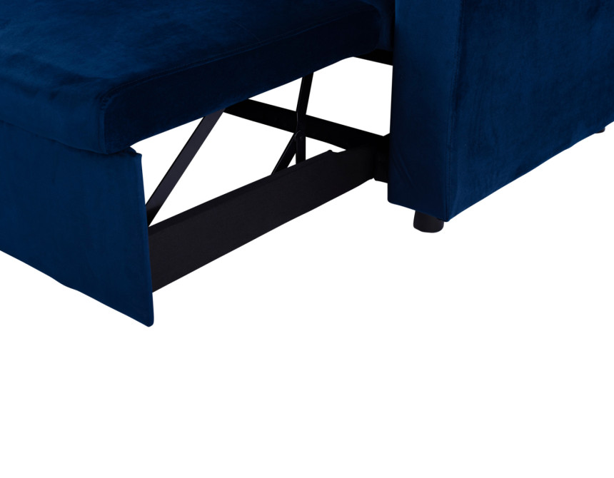 ΚΑΝΑΠΕΣ ΓΩΝΙΑ ΚΡΕΒΑΤΙ WAYNE 224x147x85Υεκ. HM3028.18 ΒΕΛΟΥΔΟ ΜΠΛΕ