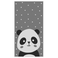 ΠΑΙΔΙΚΟ ΧΑΛΙ ΜΕ ΚΡΟΣΙΑ HM7678.14 PANDA ΓΚΡΙ 80Χ150 εκ.
