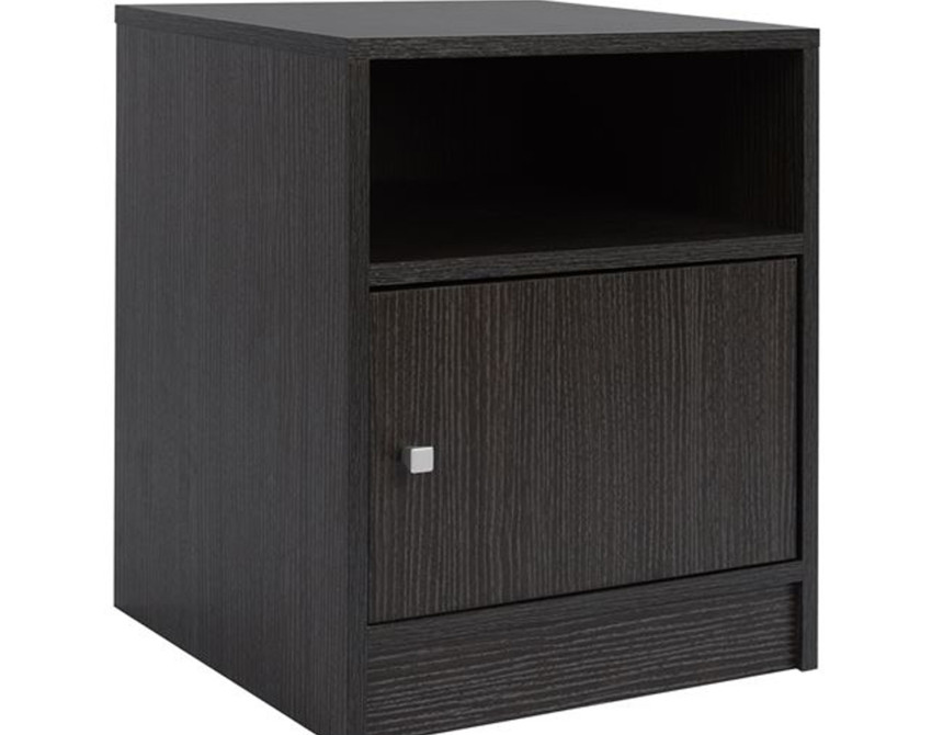 ΚΟΜΟΔΙΝΟ ΜΕΛΑΜΙΝΗΣ MALORY HM2205.01 ZEBRANO 40x40x50