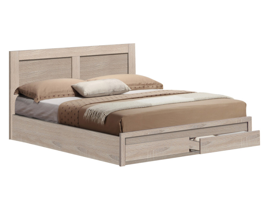 ΚΡΕΒΑΤΙ CAPRI HM312.02 ΜΕ 2 ΣΥΡΤΑΡΙΑ SONAMA ΓΙΑ ΣΤΡΩΜΑ 150X200εκ.