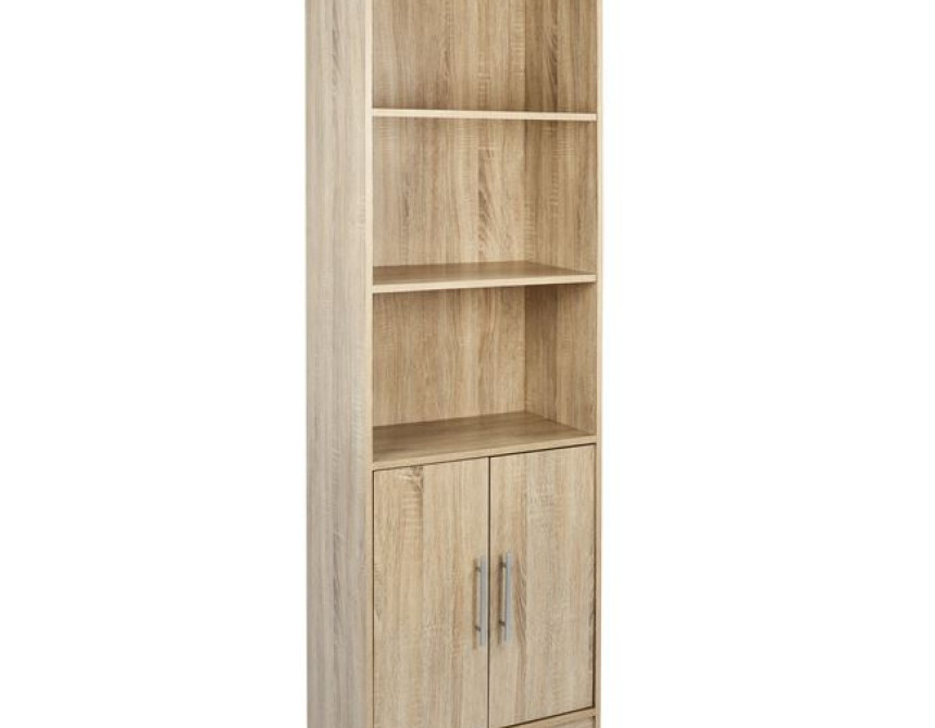 ΒΙΒΛΙΟΘΗΚΗ ΜΕΛΑΜΙΝΗΣ ENSLEY HM2027.02 SONAMA 60X30X180 εκ.