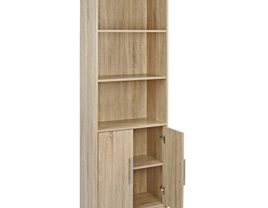 ΒΙΒΛΙΟΘΗΚΗ ΜΕΛΑΜΙΝΗΣ ENSLEY HM2027.02 SONAMA 60X30X180 εκ.