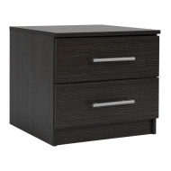 ΚΟΜΟΔΙΝΟ ΜΕΛΑΜΙΝΗΣ CHELSEA HM2220.01 ZEBRANO 48X40,5X41,5 εκ.